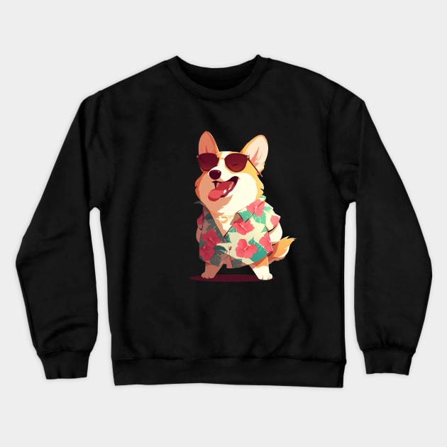 corgi Crewneck Sweatshirt by StevenBag